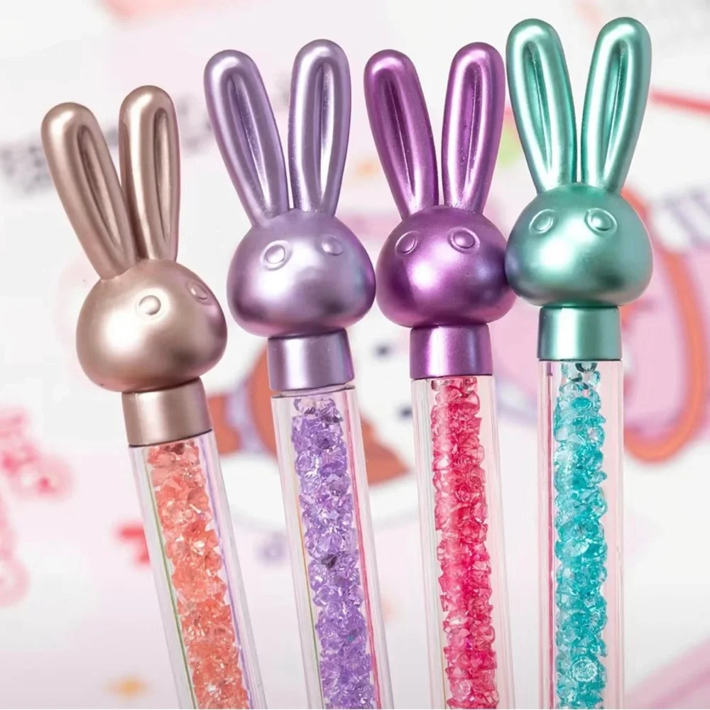 🍒🍒 2 Crystal Bunny Ballpoint Pens